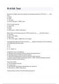 R-410A Test Latest &lpar;2026&sol;2027&rpar; Verified Answers by Experts