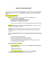 Applying Communication Theory for Professional Life - Notes - Chapters 8-11