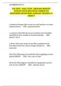 PSI TEST - NAIL TECH - INDIANA NEWEST UPDATE WITH MULTIPLE CORRECTLY ANSWERED QUESTIONS ALREADY GRADED A&plus;  &vert;NEW&excl;&excl;&excl;