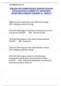 INDIANA PSI COSMETOLOGY NEWEST UPDATE WITH MULTIPLE CORRECTLY ANSWERED QUESTIONS ALREADY GRADED A&plus;  &vert;NEW&excl;&excl;&excl;