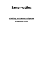 Inleiding Business Intelligence