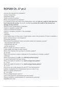 RCP250 Ch&period; 37 pt 2 2024 Verified Questions & Answers