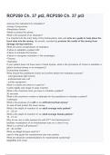 RCP250 Ch&period; 37 pt2&comma; RCP250 Ch&period; 37 pt3 2024 Verified Questions & Answers