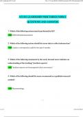 ATI RN LEADERSHIP PROCTORED FORM C Questions and Answers&vert; 100&percnt; Correct Verified Answers