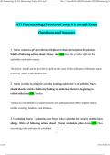 ATI Pharmacology Proctored 2019 A & 2019 B Exam Questions and Answers Latest &vert; 100&percnt; Correct Answers