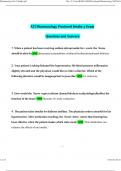 ATI Pharmacology Proctored Retake 3 Exam Questions and Answers Latest &vert; 100&percnt; Correct Answers
