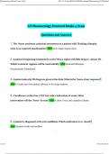 ATI Pharmacology Proctored Retake 4 Exam Questions and Answers Latest &vert; 100&percnt; Correct Answers