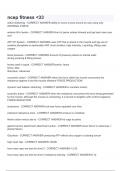 ncep fitness  33 Questions with correct answers latest updated graded a&plus;