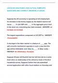 LSU ECON 2030 EXAM 2 &vert;2024 ACTUAL COMPLETE  QUESTIONS AND CORRECT ANSWERS &vert;A GRADE&period; 