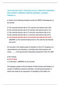 LSU ECON 2030 TEST 3 2024-2025 &vert;ACTUAL COMPLETE QUESTIONS  AND CORRECT ANSWERS &lpar;VERIFIED ANSWERS &rpar; ALREADY  GRADED A&plus;&period;