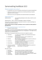 Samenvatting management en organisatie hoofdstuk 10.3