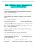 FSE 112-Midterm Exam Questions And Answers 100&percnt; Verified
