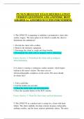 PN NGN HESI EXIT EXAM 2023&sol;2024 LATEST VERSION QUESTIONS AND ANSWERS  BEST GRADED A&plus; ASSURED SUCCESS FOR NURSING
