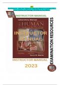 Exam Resources - IM for Laboratory Manual to accompany Hole's Human Anatomy and Physiology 11th Edition by Terry Martin - Complete and Updated Instructor&rsquo;s Manual&period;