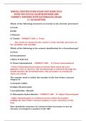 NBSTSA CERTIFICATION EXAM TEST BANK 2024 WITH 900 ACTUAL EXAM QUESTIONS AND CORRECT ANSWERS WITH RATIONALES&vert; GRADE A&plus; GUARANTEED