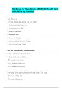 Test Bank for Foundations of Mental Health Care 6th Edition By Morrison