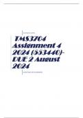 TMS3704 Assignment 4 2024 &lpar;553440&rpar;- DUE 2 August 2024