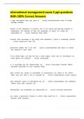 international management exam 2 ppt questions
