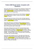 Publix ASM Study Guide&colon; Complete with Solutions