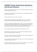 EVERIFY Study Guide Exam Questions And Actual Answers&period;