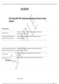 EEO training With 100&percnt; &Tab;Comprehesive Questions And Answers Already Graded A&plus;