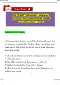 2024 HESI RN EXIT V1 EXAM WITH NGN & SATA  &lbrace;3 DIFFERENT VERSION EXAMS&rcub; EACH EXAM WITH 160 LATEST QUESTIONS AND ANSWERS&comma; 100&percnt; VERIFIED NEWEST VERSION&period;
