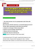 2026&sol;2027 HESI RN EXIT V2 EXAM WITH NGN & SATA Questions and Verified Rationalized Answers&comma; 100&percnt; Guarantee Pass