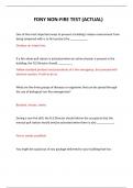  FDNY NON-FIRE TEST &lpar;ACTUAL&rpar; 2024 QUESTIONS AND ANSWERS