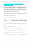 APPRAISAL COURSE &vert;&vert; QUESTIONS AND 100&percnt; VERIFIED ANSWERS&period;