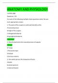 TEST BANK For Fundamentals of Anatomy and Physiology&comma; 11th Edition by Frederic H Martini&comma; All Chapters 1 - 29&comma; Verified Newest Version