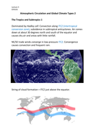 Atmospheric circulation & global climate 2