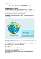 Atmospheric circulation & global climate 1