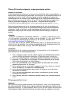 Werkgroep Constitutioneel recht Week 2