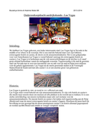 Onderzoeksopdracht Las Vegas: geschiedenis, ecologische aspecten en mogelijke oplossingen 6 pagina's