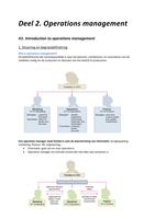 Operations Management deel 2
