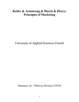 Marketing Summary (Kotler)