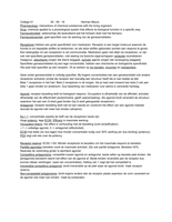 Receptor Farmacologie College Aantekeningen RUG