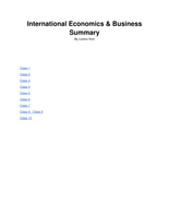 International Economics & Business (IBMS)