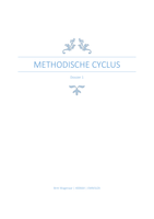 Methodische cyclus - dossier 1