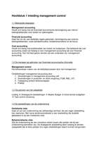 Management accounting & management control S8&period;1 H1-9