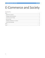 Unit 08: e-commerce and society P4, P5, D2
