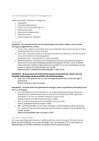 Financieel management blok 7&comma; reorganisatie 