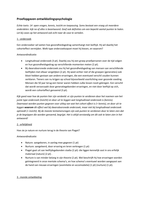 Antwoordmodel proefopgaven ontwikkelingspsychologie