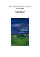 American History by Paul S&period; Boyer CHAPTER 1