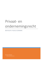 Samenvatting Privaat- en Ondernemingsrecht