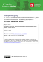 2010 Marking Scheme EC220