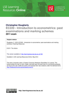 2011 Marking Scheme EC220
