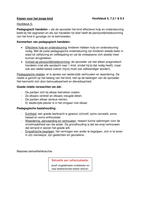 Samenvatting Kiezen voor het jonge kind