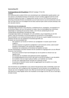 Samenvatting VCH verpleegproblemen bij CVA major A2