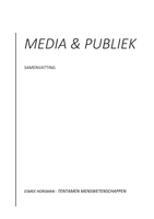Media en publiek: theorieën over media-impact